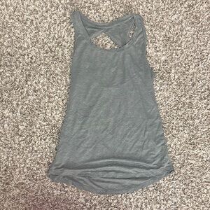 Women's Gray Sleeveless Top